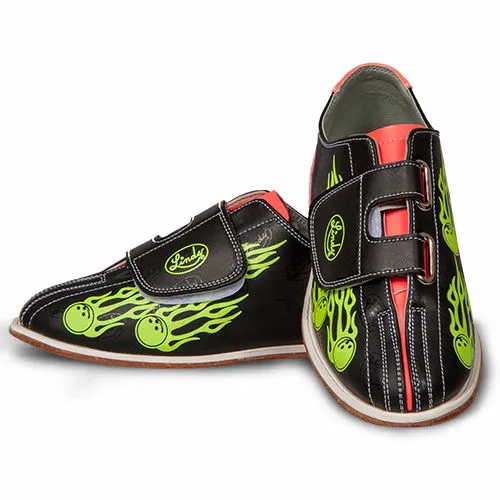 Linds Youth Balls of Fire Glo (with Straps) Rental Shoes