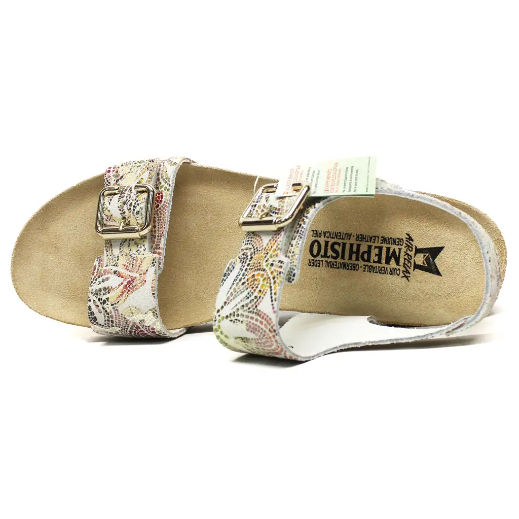 Lissandra Nubuck Leather Women's Wedge Sandals