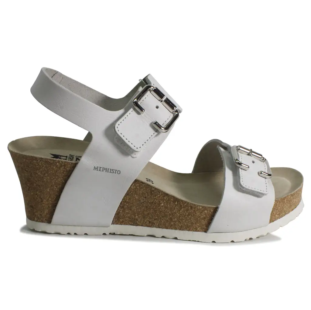 Lissandra Nubuck Leather Women's Wedge Sandals