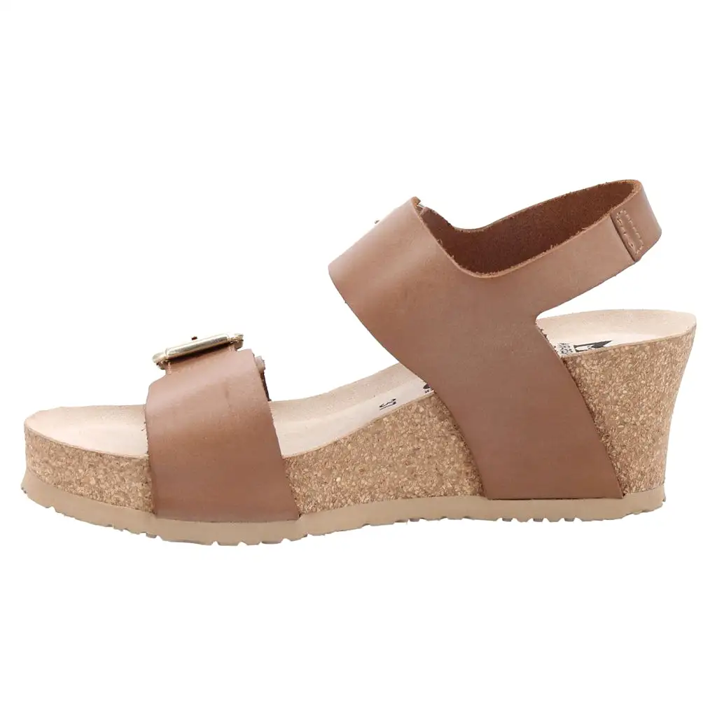 Lissandra Nubuck Leather Women's Wedge Sandals