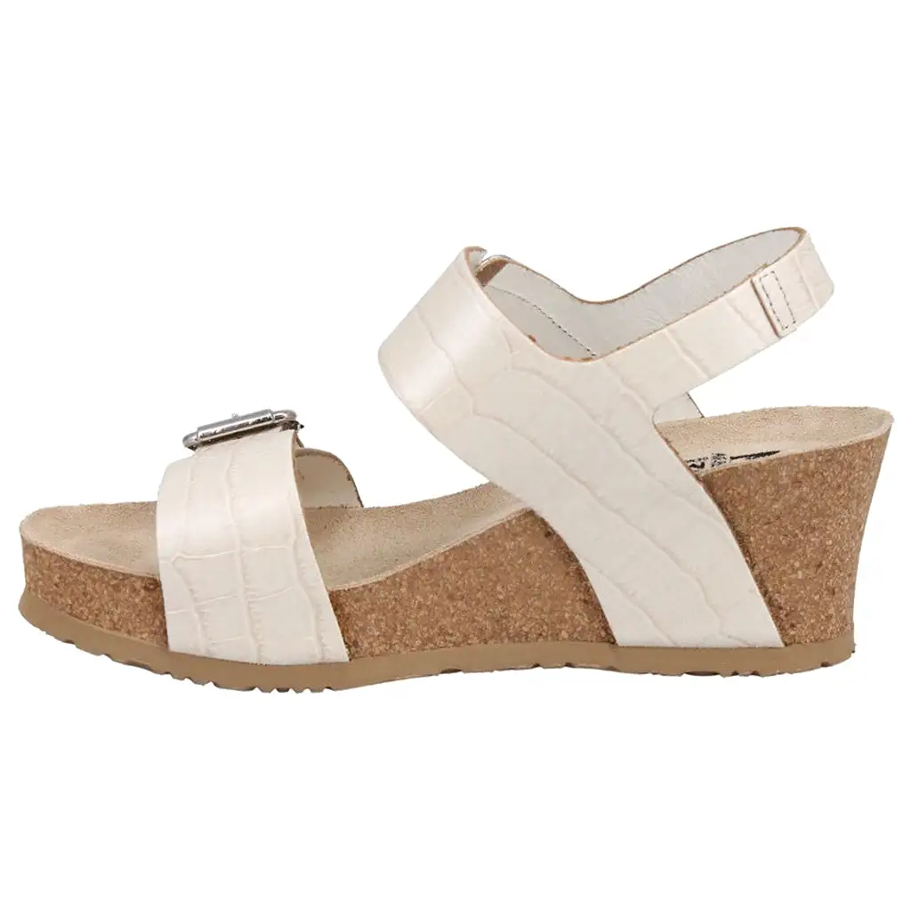 Lissandra Nubuck Leather Women's Wedge Sandals