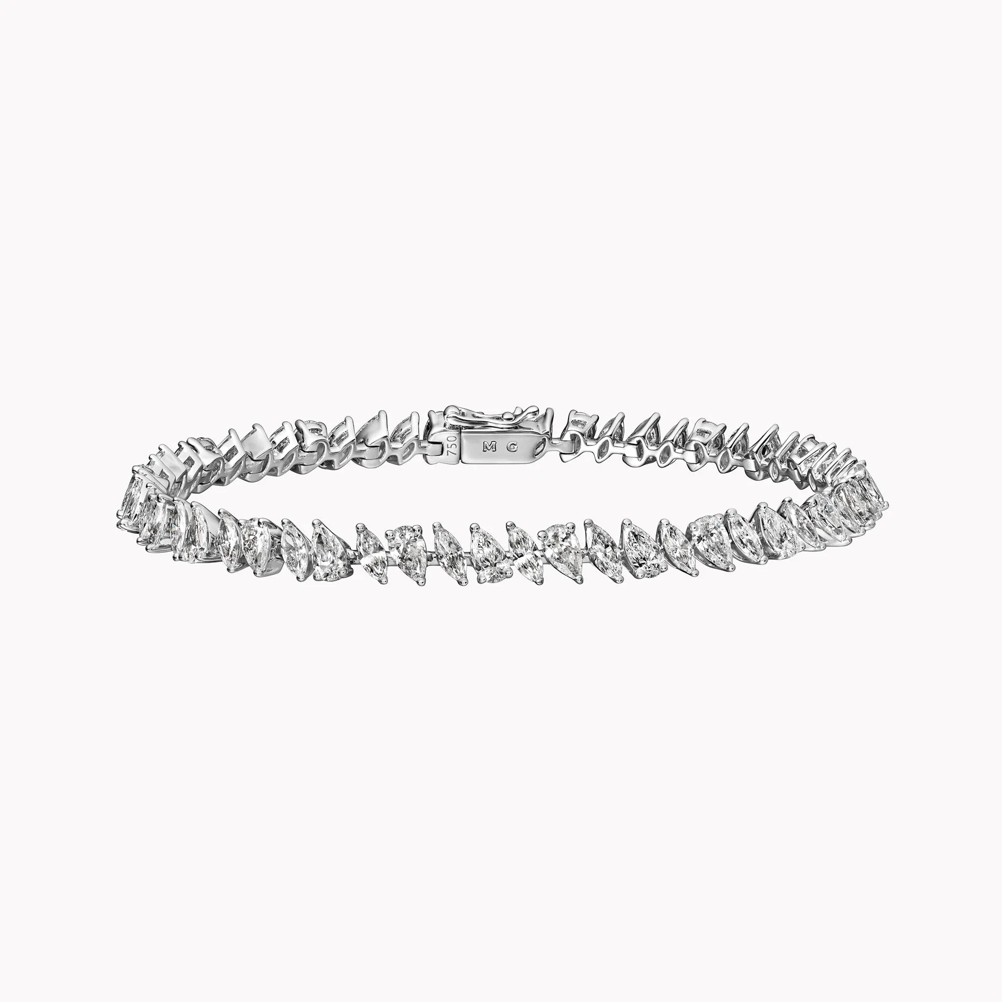 Marquise & Pear Tennis Bracelet