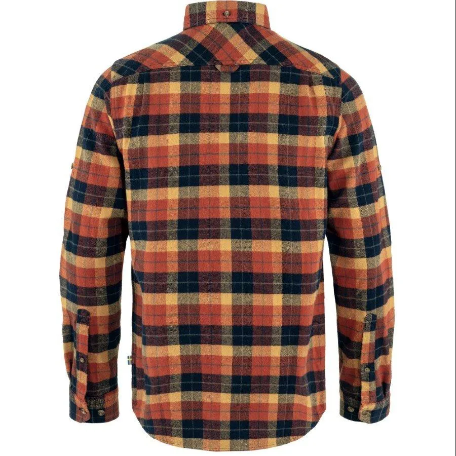 Men's Fjallraven Singi Heavy Flannel Shirt | Long Sleeved Shirts UK