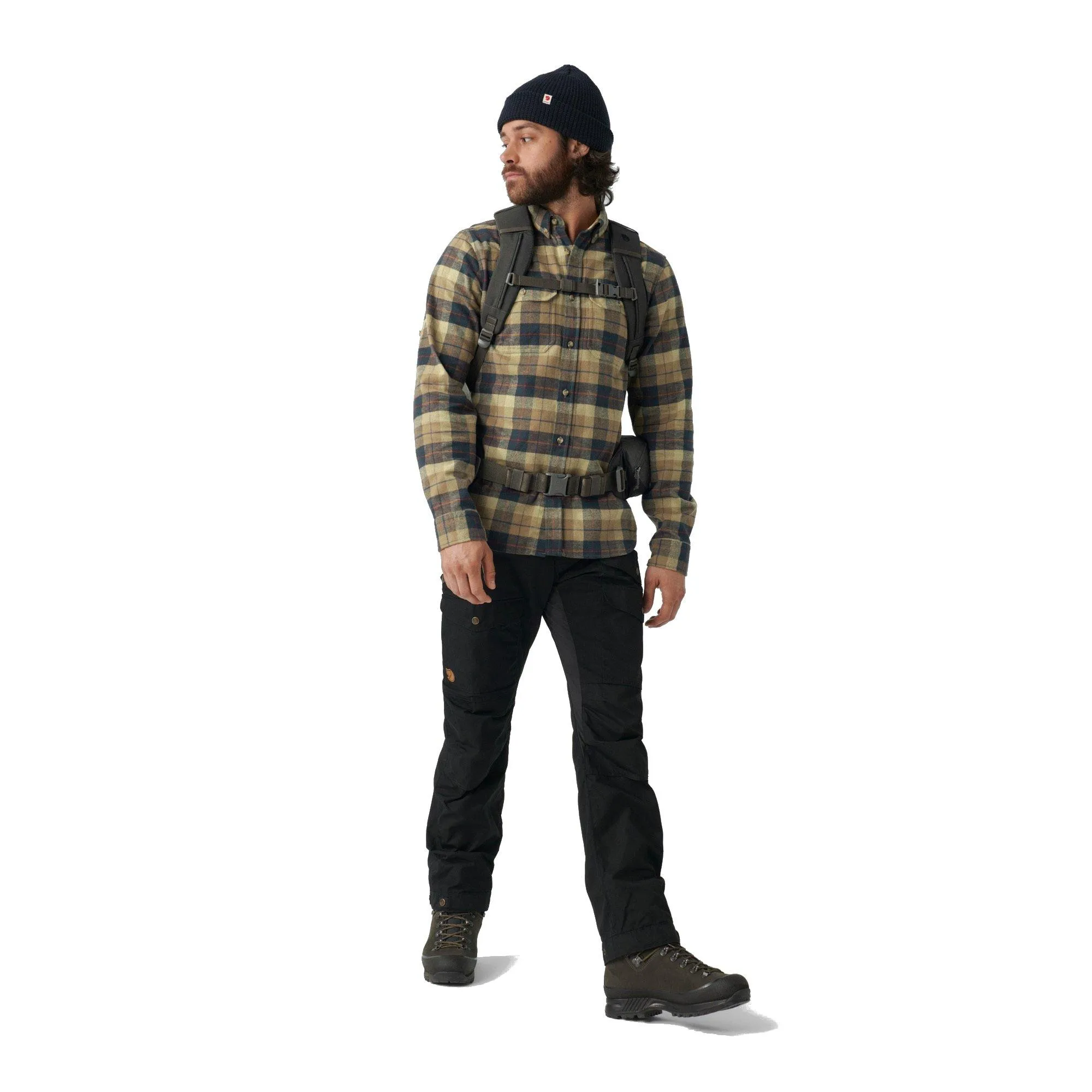 Men's Fjallraven Singi Heavy Flannel Shirt | Men's Shirts | George Fisher UK