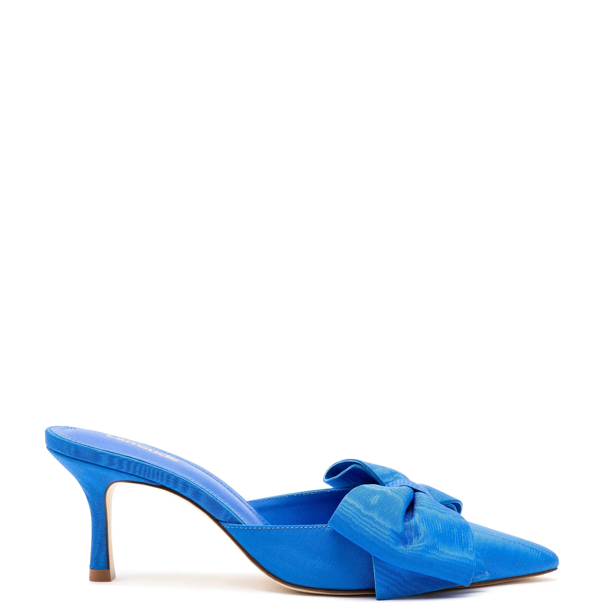 Mini Elle Pump In Azure Fabric