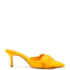 Mini Elle Pump in Mango Fabric