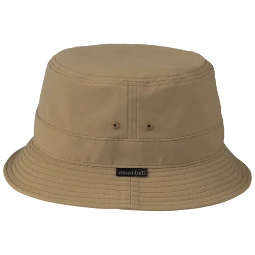 Montbell Stretch O.D. Short Brim Hat Unisex Dark Navy Tan