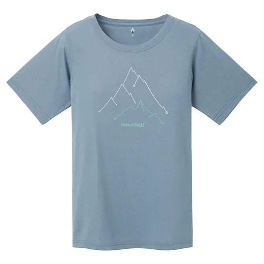 Montbell Women's WICKRON TEE PEAK