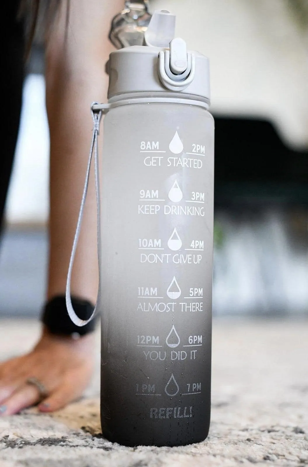 Motivational Water Bottle