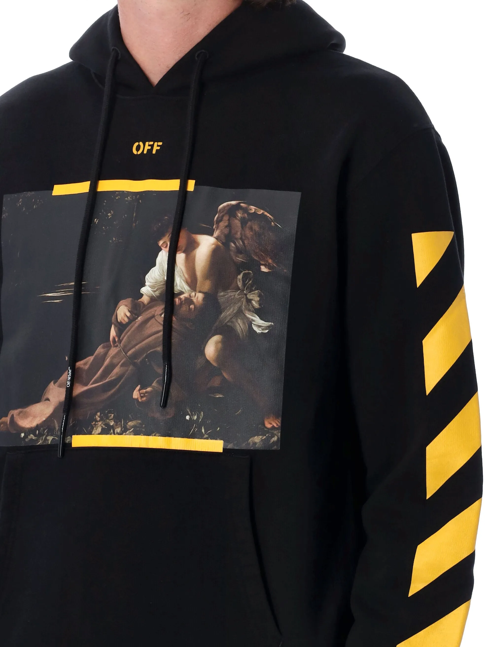 Off-White Caravaggio Diagonal Printed Hoodie