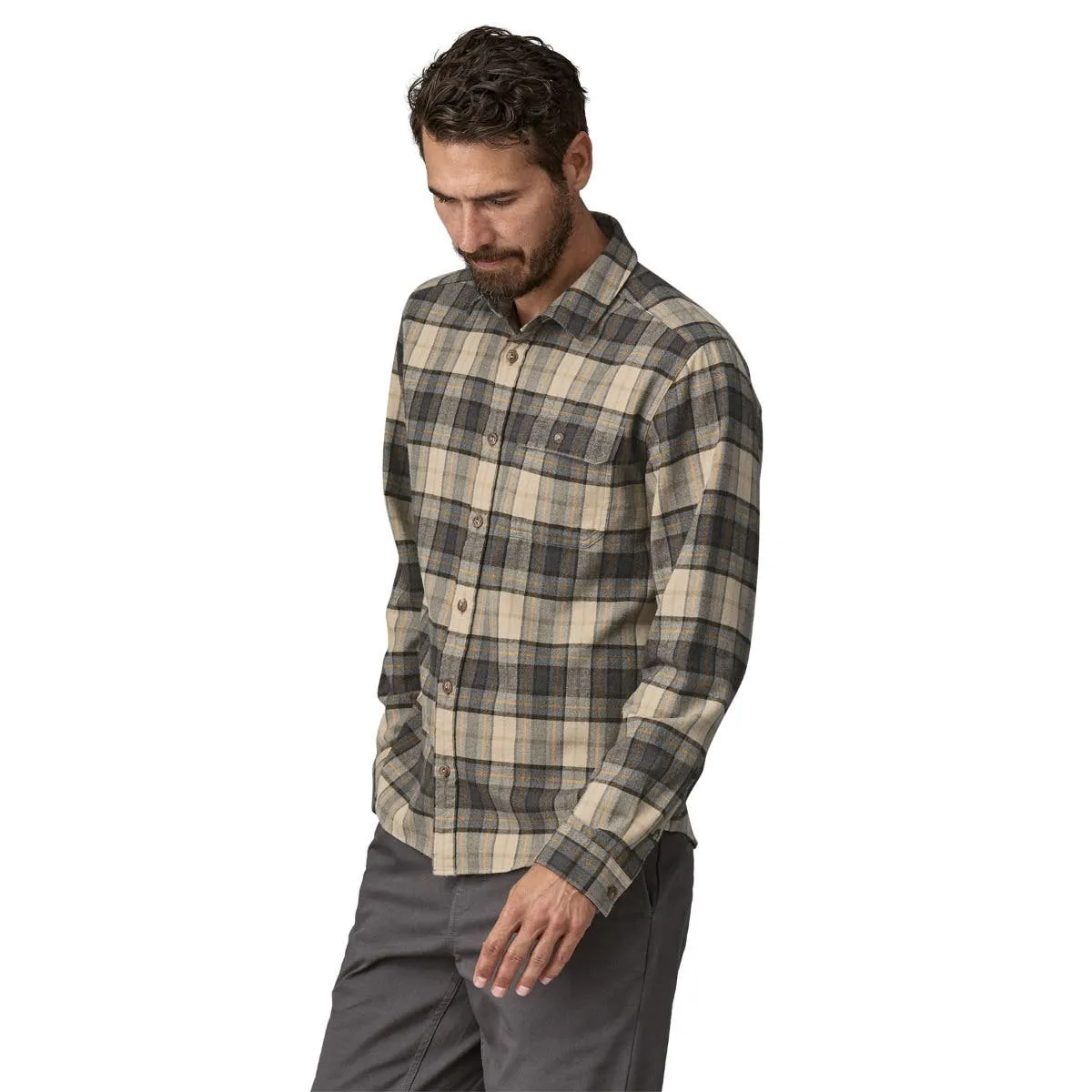 Patagonia Men's Long-Sleeved Cotton in Conversion Fjord Flannel Shirt | T Shirts, Shirts & Tops | BananaFingers