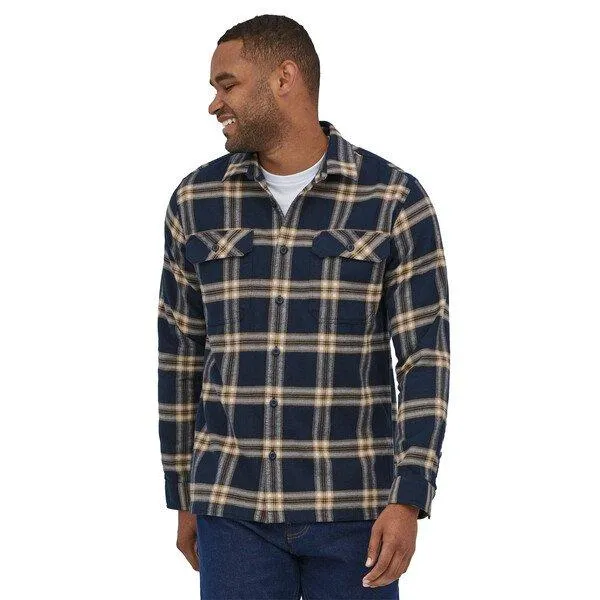 Patagonia Men's Long-Sleeved Midweight Fjord Flannel Shirt | Shirts