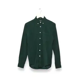 Portuguese Flannel Cord Button Down green