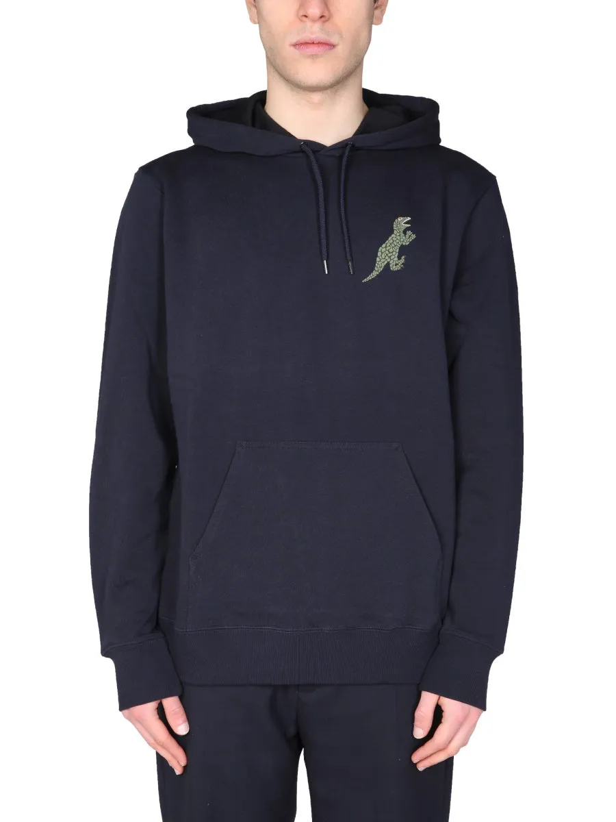 PS Paul Smith Printed Drawstring Hoodie