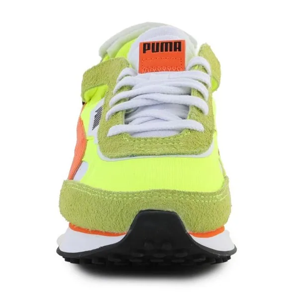 Puma future rider cut-out vintage shoes W 384861-01 yellow