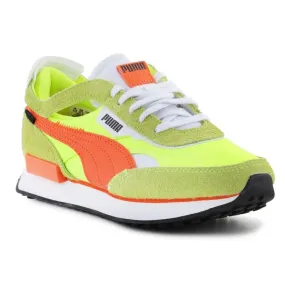 Puma future rider cut-out vintage shoes W 384861-01 yellow