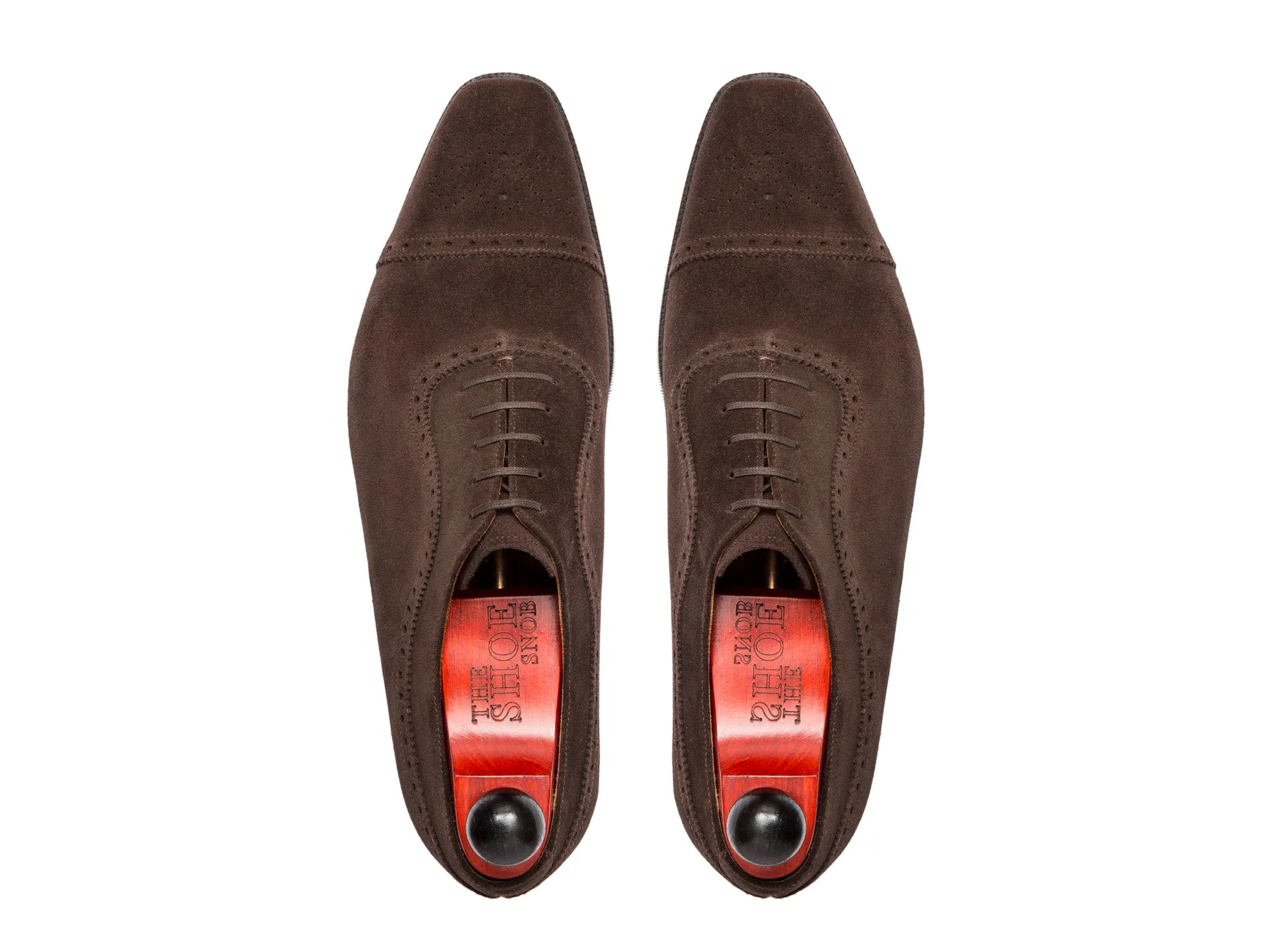 Riviera - MTO - Bitter Chocolate Suede - MGF Last - City Rubber Sole