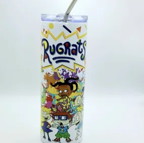 Rugrats 20oz Metal Tumbler with Straw