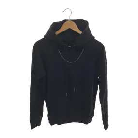 #SAINT LAURENT/Hoodie/S/BLK/Cotton