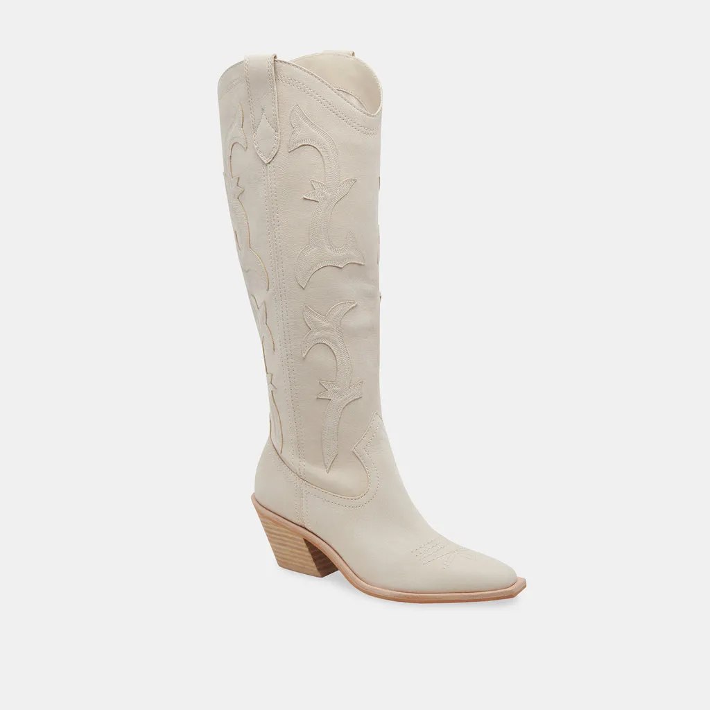 SAMARE BOOTS IVORY NUBUCK– Dolce Vita 6971241627714