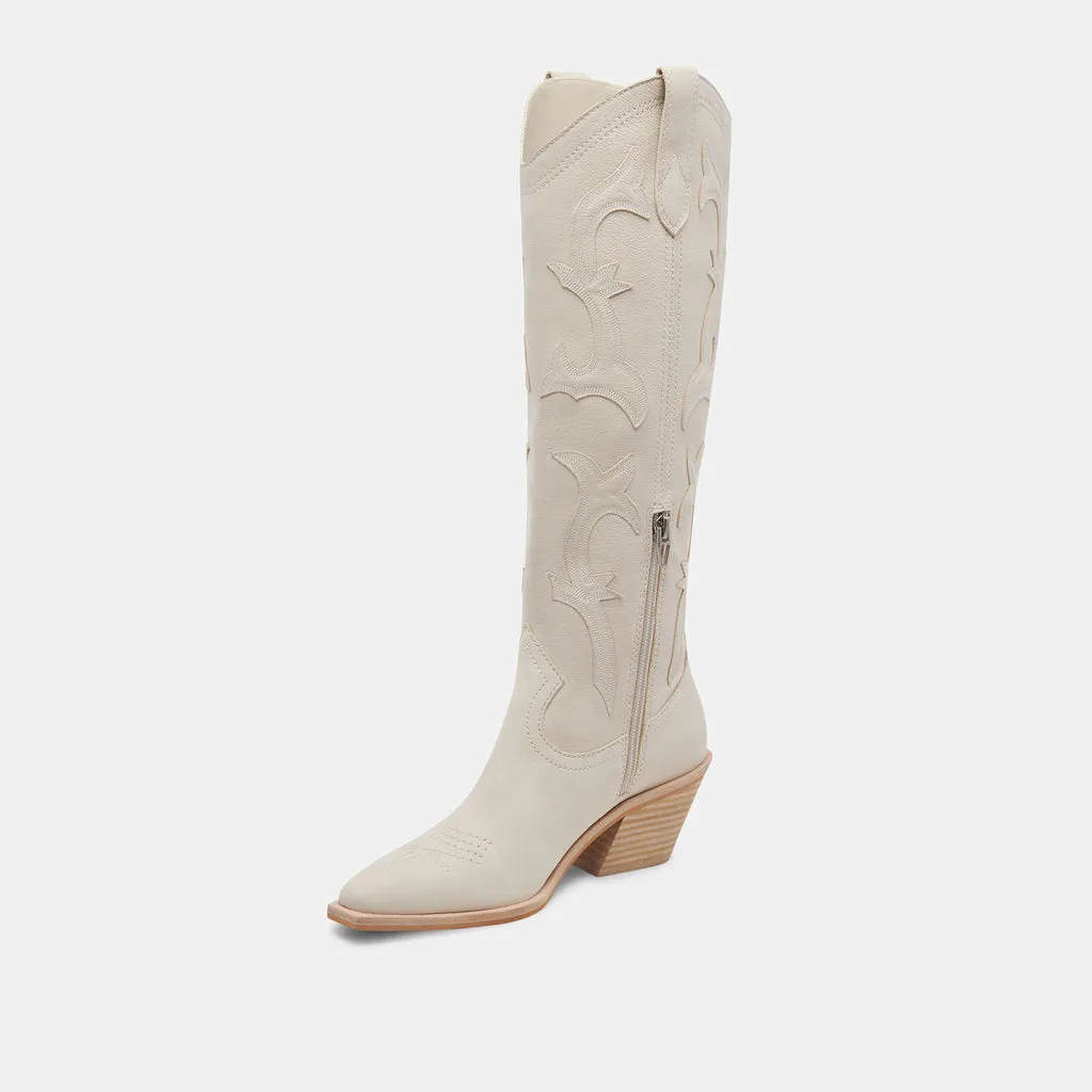 SAMARE BOOTS IVORY NUBUCK– Dolce Vita 6971241627714