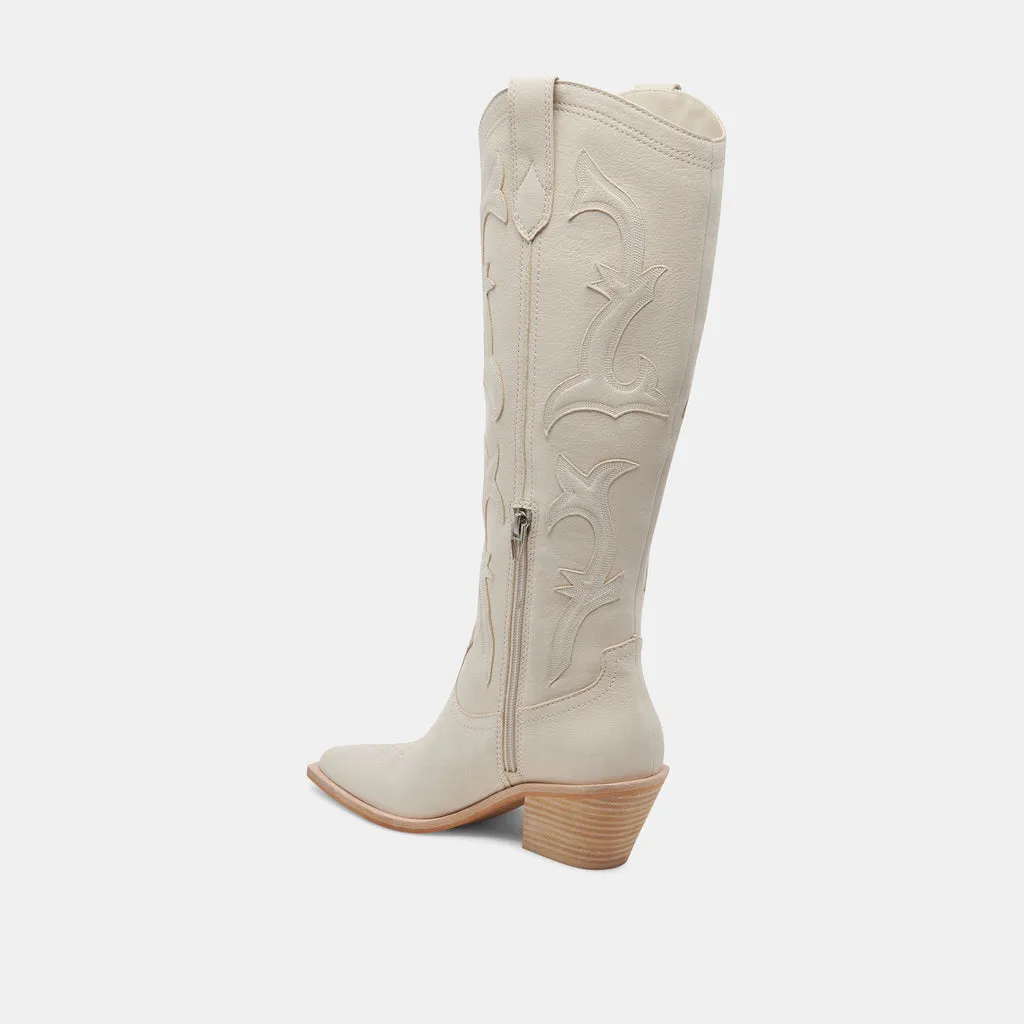 SAMARE BOOTS IVORY NUBUCK– Dolce Vita 6971241627714