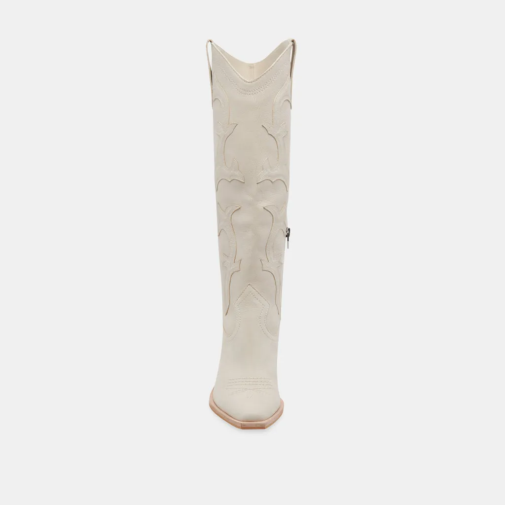 SAMARE BOOTS IVORY NUBUCK– Dolce Vita 6971241627714