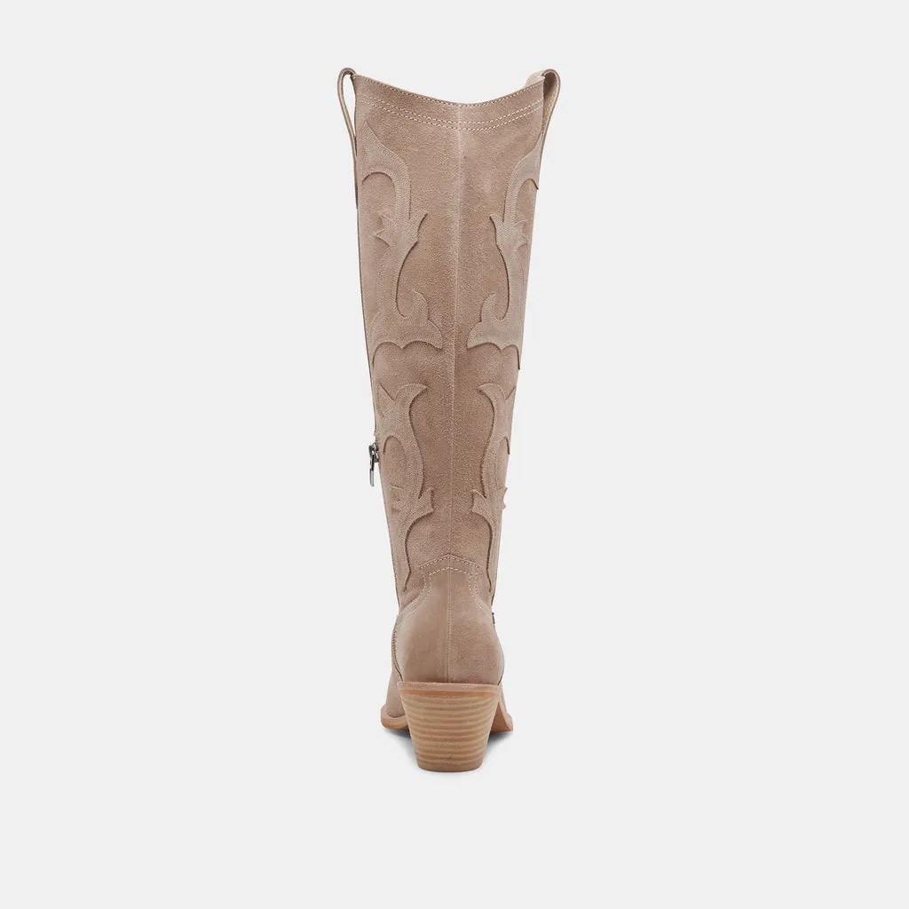 SAMARE BOOTS TAUPE SUEDE– Dolce Vita 6971241660482