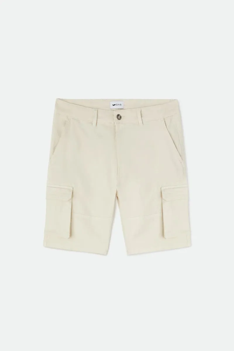 Shorts cargo uomo Beige