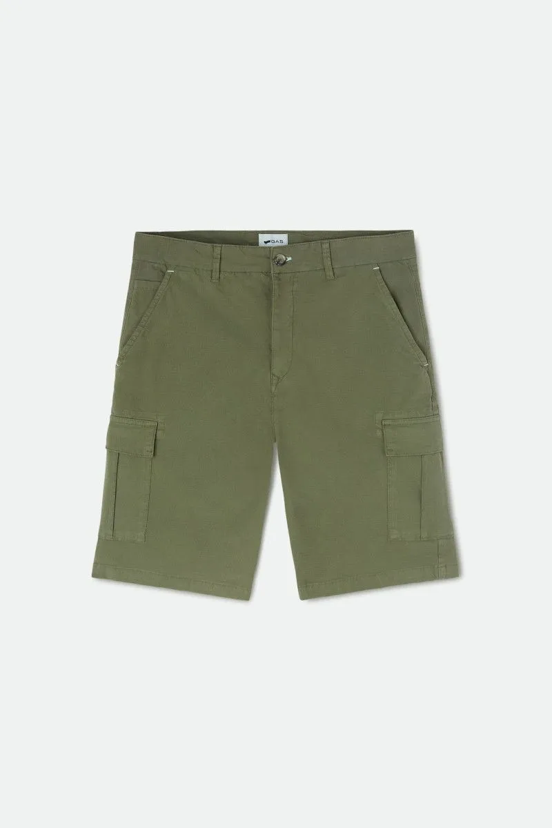 Shorts cargo uomo Verde oliva