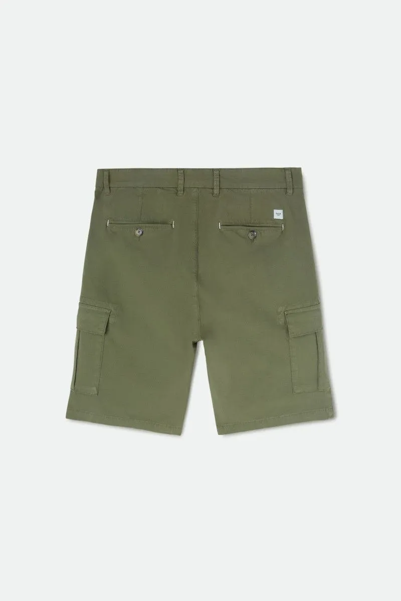 Shorts cargo uomo Verde oliva