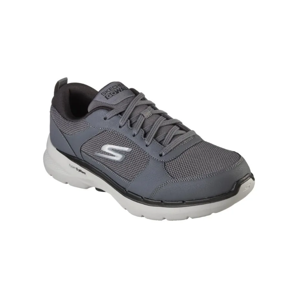 Skechers 216203 Go Walk 6 Charcoal Black