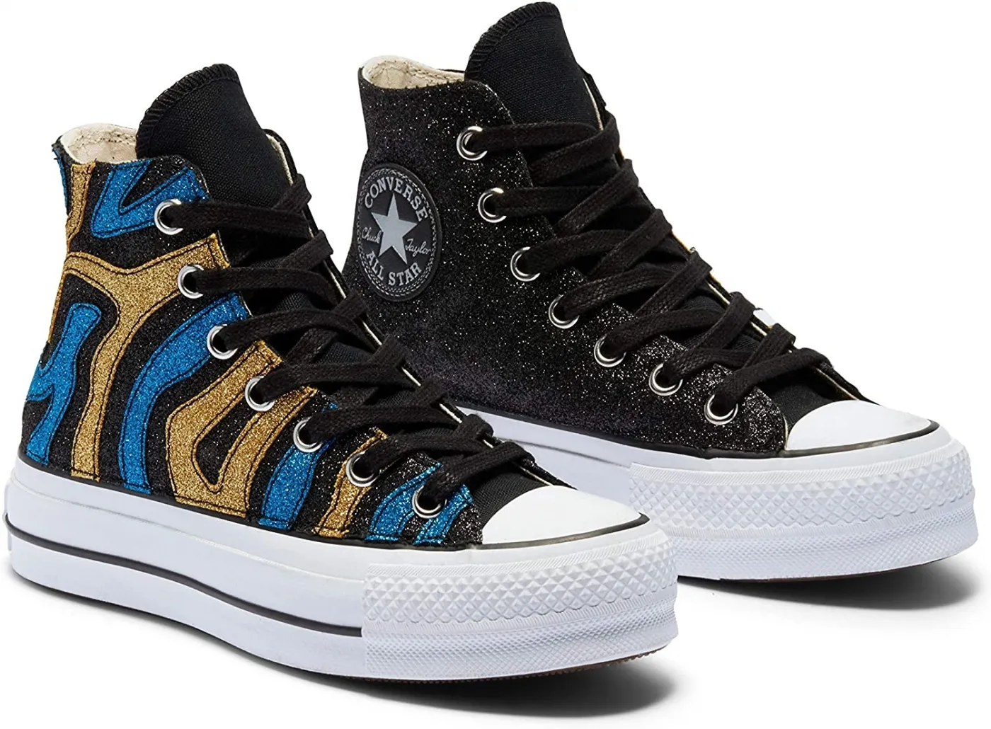 SNEAKERS CONVERSE DONNA ALL STAR GOLD BLUE 569131C