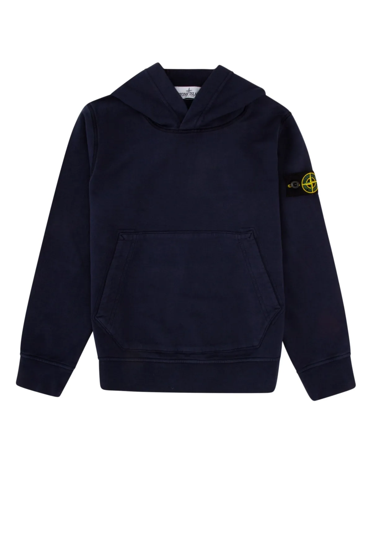 Stone Island Junior Logo Patch Hoodie