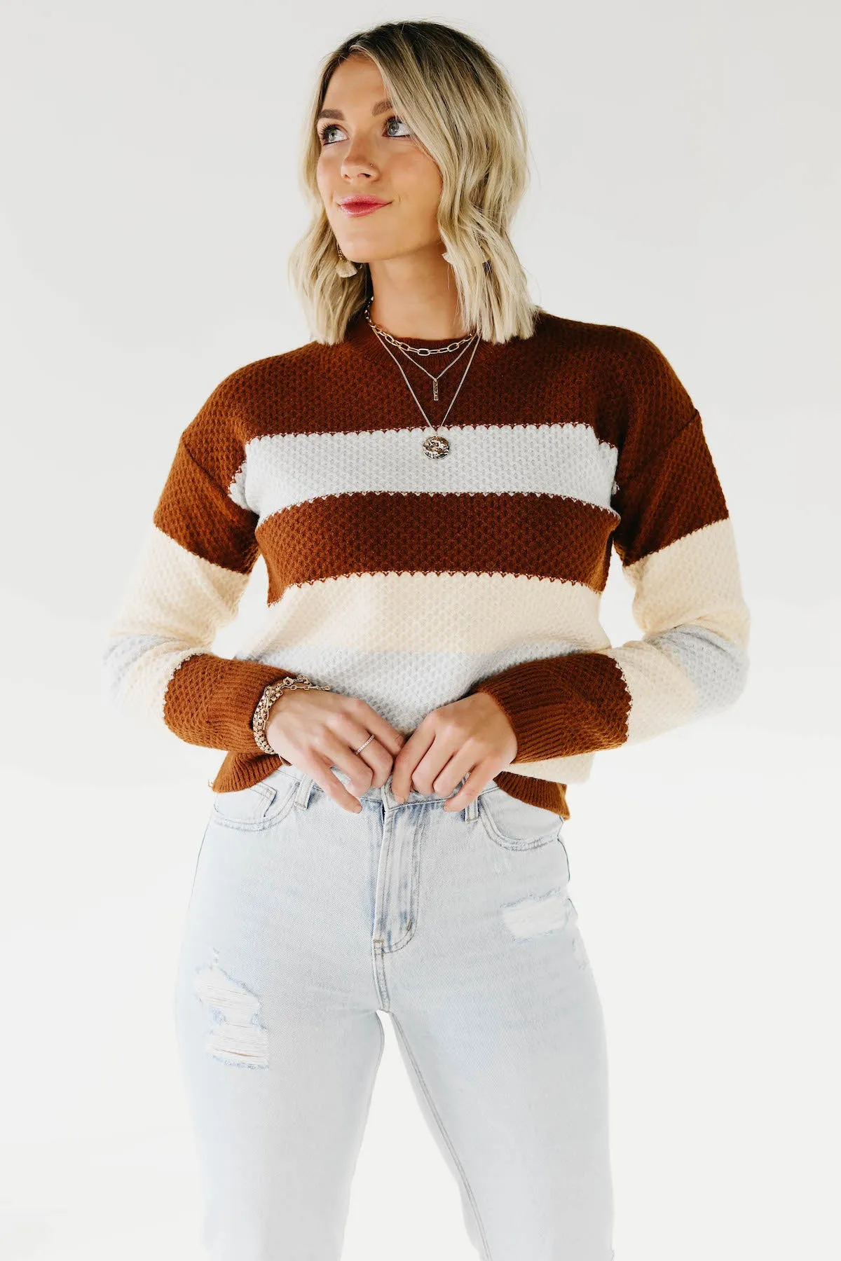 The Ginny Colorblock Sweater