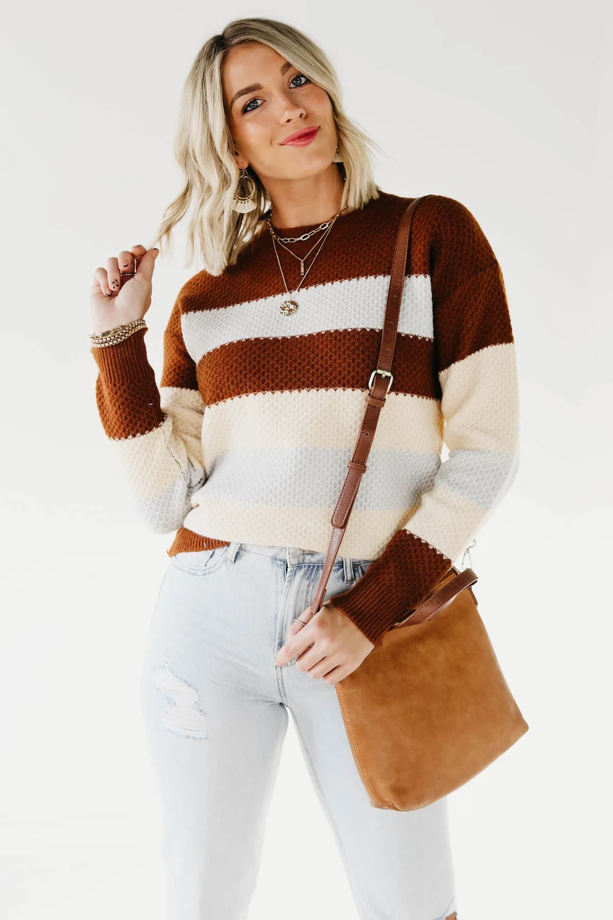 The Ginny Colorblock Sweater