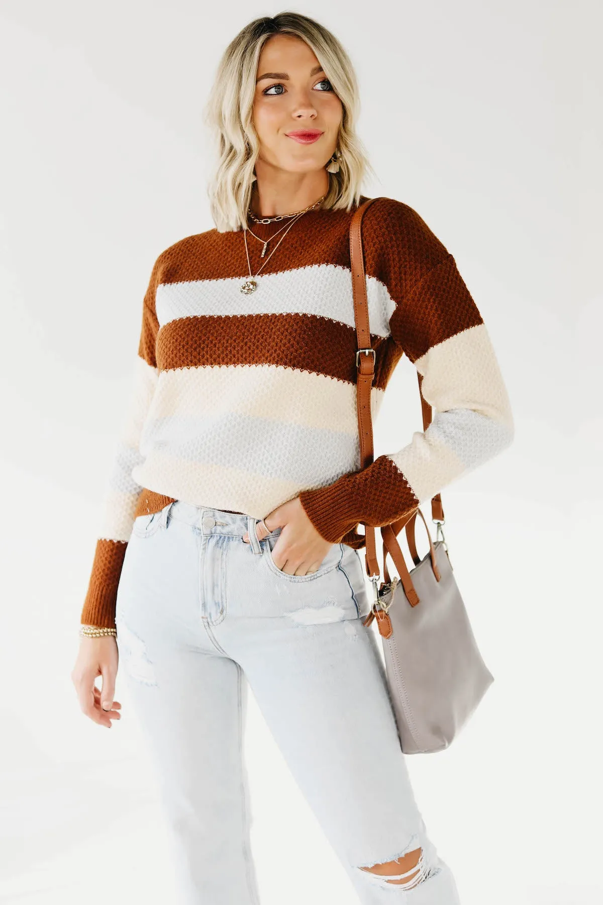 The Ginny Colorblock Sweater