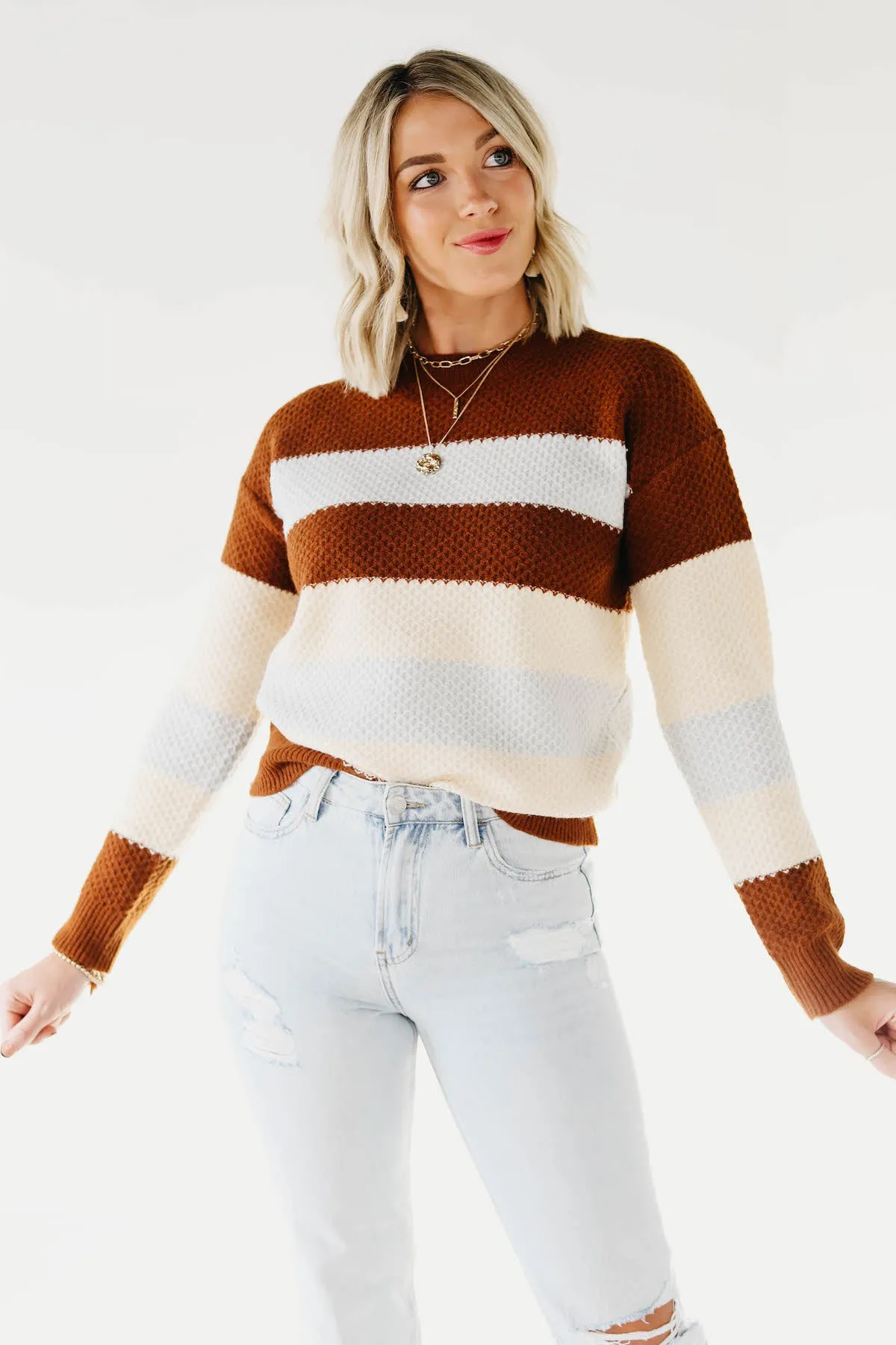 The Ginny Colorblock Sweater