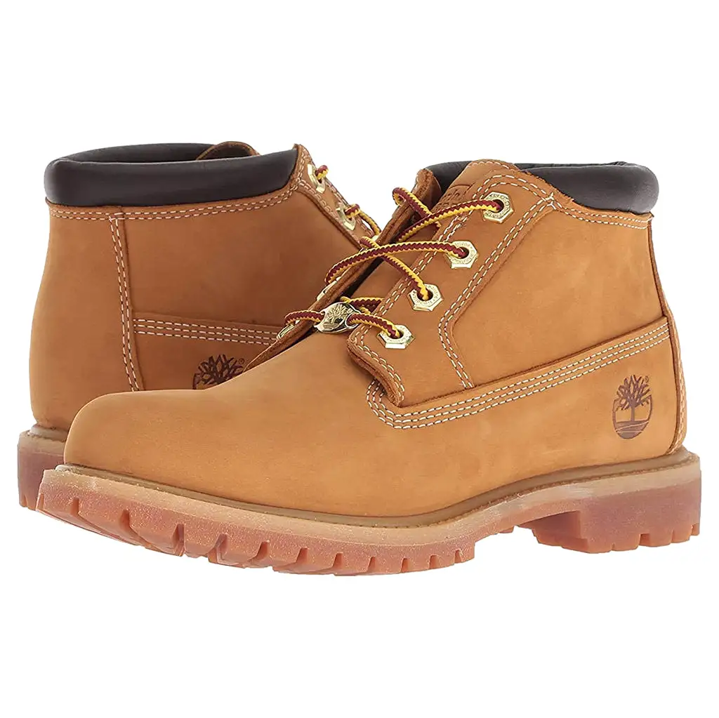 Timberland Womens Boots Nellie Chukka Casual Lace-Up Ankle Nubuck Leather - UK 7.5