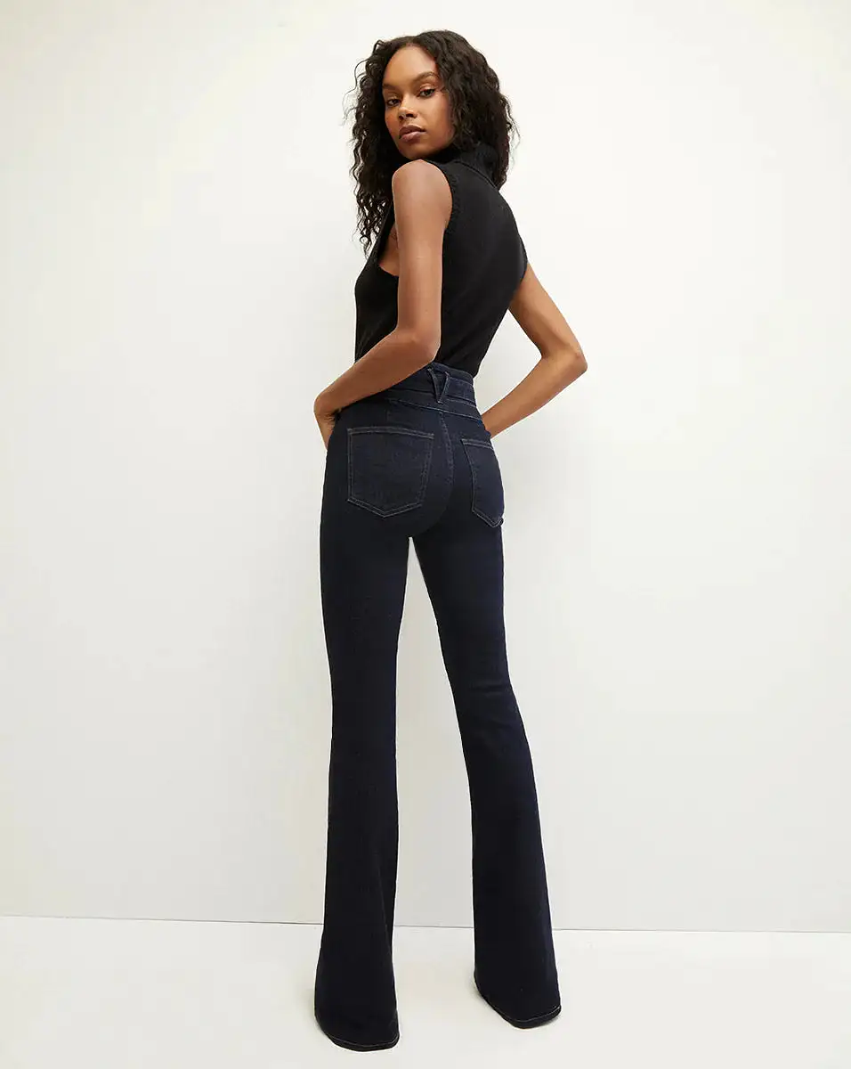 Veronica Beard - Giselle High Rise Skinny Flare -  Indigo