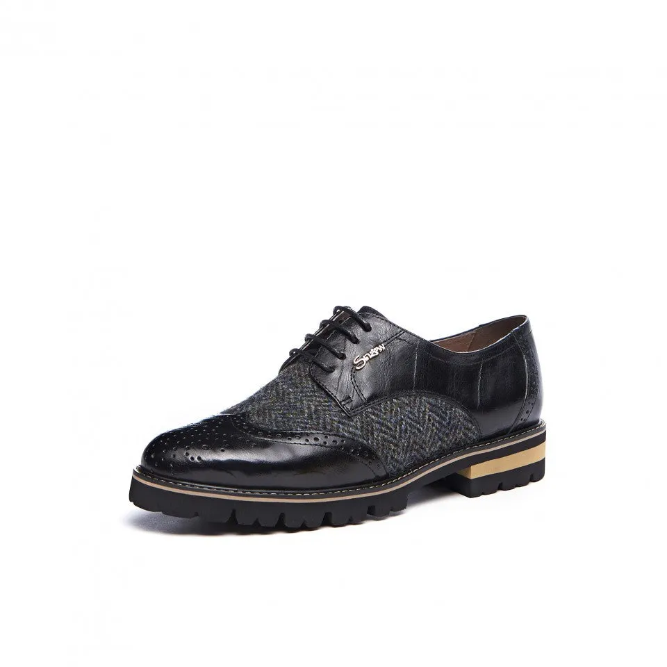 Women's Harris Tweed Brogues [3 Colors]